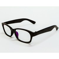 Montures de lunettes de lecture en polycarbonate noir anti-lumière bleue pour l'utilisation d'écrans d'ordinateur, protégeant les yeux de l'exposition à la lumière bleue