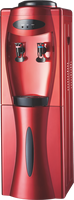 Distributeur d'eau chaud et froid sur pied JZY Electric 500W à chargement par le haut avec compresseur, modèle JZY-WD-2-5-35LB pour usage domestique et hôtelier