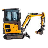 BITSMANN BSM18 Mini-excavatrice compacte de 1,8 tonne certifiée CE à vendre Fournisseur chinois Minikoparka à louer Moteur principal