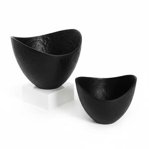 Bol en métal décoratif pour fruits et salades, couleur noire, pour la maison et l'hôtel, bols de service pour aliments de table - Product Image 6