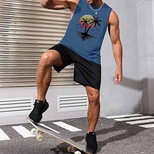 Débardeur pour hommes de haute qualité pour l'été respirant tricoté Style décontracté vêtements de mode à bas prix - Product Image 5