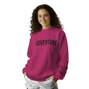 Sweat-shirt oversize à col montant pour femme, en tissu polaire de haute qualité, coupe décontractée, séchage rapide, coupe-vent, vente en gros - Product Image 1