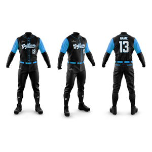 High Quality OEM Services Men's Baseball & Softball Jersey Customizable Logo & Full Sublimation Black Colors Hot <b>Sale</b> All Sizes - Product Image 2