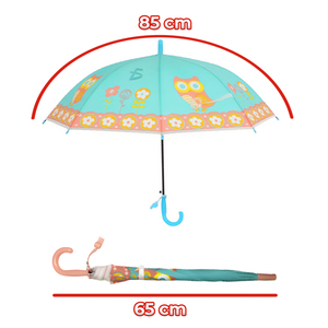 ร่มลายการ์ตูน ป้องกันรังสียูวี กันน้ำ ผลิตจากโพลีเอสเตอร์แข็งแรง ทรงตรง - Product Image 4