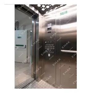 Emak Emergency Firefighter Elevator Fireman Lift Service Elevator MR MRL Hydraulic Systems