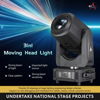 B300A éclairage de scène Mini faisceau 295W lampe Zoom BSW 3in1 DMX512 contrôle lumière principale mobile pour Disco Party Club DJ KTV événement