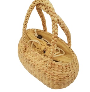 Sac fourre-tout en paille de haute qualité, sacs élégants en paille, sacs à main en paille personnalisés pour femmes, produits en gros - Product Image 1