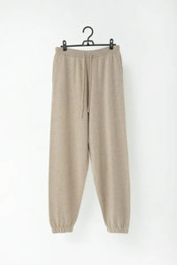 กางเกงสเวตเตอร์สำหรับออกกำลังกายกางเกงผ้าฝ้ายสำหรับผู้ชายกางเกงออกกำลังกายผ้าคอตตอน100% ดีไซน์แบบกำหนดเองโลโก้ได้ - Product Image 3