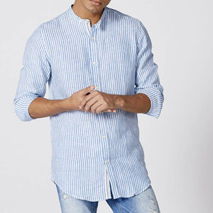 ชุดเดรสเข้ารูปสำหรับผู้ชายเสื้อเชิ้ตแขนยาวแบบกำหนดเอง - Product Image 2