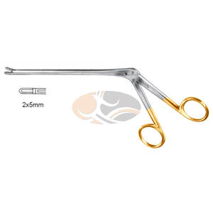 JACKBILLY Selverstone Instrumento ortopédico recto de 6 pulgadas Disco intervertebral de alta precisión Rongeur Acero inoxidable 2X5mm - Product Image 1