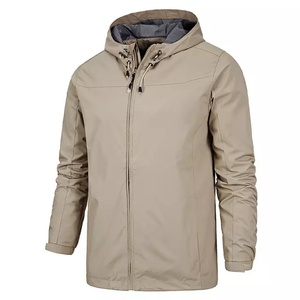 Vestes coupe-vent unisexes de haute qualité, conçues sur mesure, grandes tailles, fermeture éclair intégrale, imperméables, écologiques, pour une utilisation en extérieur en hiver - Product Image 2