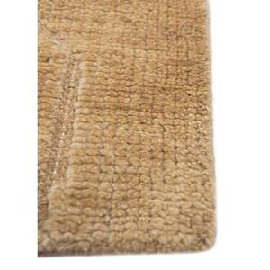 พรมขนสัตว์ถักมือสีเบจและสีน้ำตาลลายนามธรรมสำหรับห้องนั่งเล่น ทางเข้าบ้าน และห้องนอน-PKWL-214 - Product Image 4