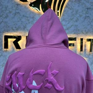 Nouveau style, meilleur matériau, sweat à capuche personnalisé imprimé et brodé, 100% coton molletonné, streetwear, écologique, respirant - Product Image 6
