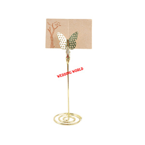 Fabricant de porte-cartes en métal Support de menu de concepteur fait à la main de qualité supérieure Hot Selling Designer New Card Stand - Product Image 3