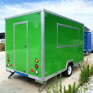 Remolque de Comida con Estructura de Aluminio de 350x200cm, con Electrodomésticos de Cocina para Dulces y Papas Fritas, Construcción de Fibra de Vidrio - Product Image 3