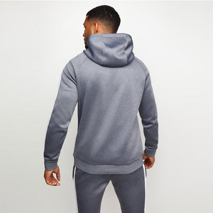 Conjunto Deportivo de Felpa 100% Algodón para Hombre, Diseño Personalizado con Logotipo en la Espalda, Estilo Urbano, Transpirable, Tela de 400g - Product Image 3