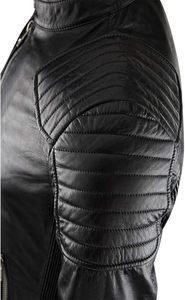 Veste en cuir d'agneau véritable pour homme, style motard, fermeture éclair, fabrication artisanale, qualité supérieure, imperméable - Product Image 2