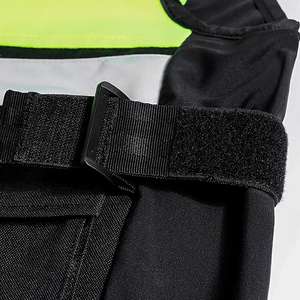 Chaleco de Seguridad Unisex OEM de Alta Visibilidad con Bolsillos y Cierre Frontal, Color Personalizado para Uso en Obras de Construcción - Product Image 4