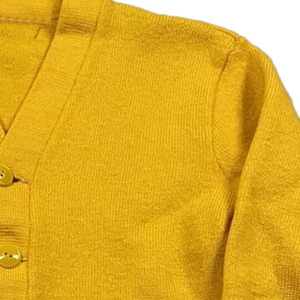 Suéter de Punto Amarillo Informal de Alta Calidad para Hombre y Mujer, Diseño Personalizado, Cárdigan Transpirable - Product Image 6