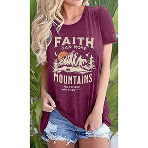 Camisetas de Poliéster al por Mayor para Mujer, Logotipo Personalizado, Secado Rápido, Suaves, Camisetas de Mezcla de Poliéster para Mujer, Lisas - Product Image 4