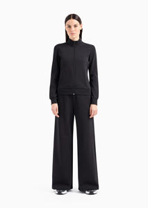 Hot Fashion Zip up Hoodie Jogger Survêtement Personnaliser Street Wear 2 Pièces Ensemble Femmes Pantalons Empilés Femmes Designer Survêtement 2 Pcs - Product Image 2