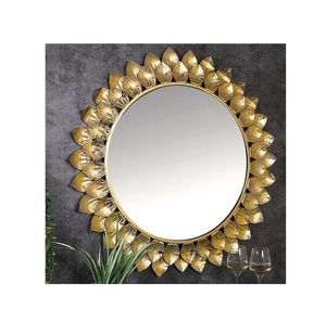 Belle qualité attrayant Designer mur miroir fait à la main luxueux miroir classique élégant tenture murale fantaisie miroir abordable - Product Image 6