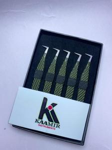 Pince à cils ultra légère en acier inoxydable, design anti-fatigue, anti-magnétique, poignée confortable, pointe lisse, longueur 10 mm, salon de beauté - Product Image 5