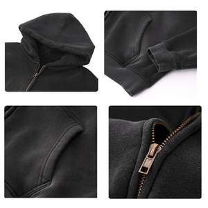 Sweat-shirt vintage en gros, lavage à l'acide, qualité supérieure, coton lourd mélangé, sweat-shirt pour hommes, logo personnalisé - Product Image 4