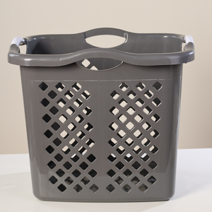 New Nhựa Giặt giỏ <span class=keywords><strong>Stackable</strong></span> quần áo giỏ giặt cản trở cho phòng ngủ thoáng khí không thấm nước lưu trữ container - Product Image 4