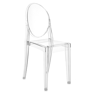 Silla de Plástico Transparente GCF112 de Alta Calidad, Diseño Suave y Lujoso, Apilable, para Restaurante o Villa, Material PP - Product Image 1