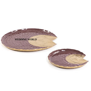 Black Finished Metal Chocolate <b>Tray</b> Superior Quality Handmade Chocolate Platter Top Selling New Design Chocolate <b>Tray</b> - Product Image 5