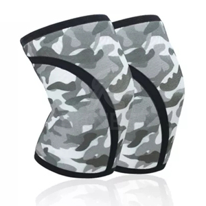 RC Fitness Wear Rodilleras de Neopreno Transpirables de 7mm con Mangas Elásticas Personalizables Unisex para Soporte Deportivo RC-WG-S-KN 1126 - Product Image 1
