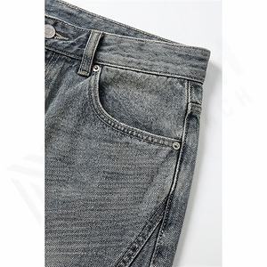 Pantalones Vaqueros de Mezclilla para Hombre 2025, Pantalones Ajustados, Vaqueros Ajustados para Hombre, Venta al por Mayor de Fábrica, Transpirables, Rectos, Servicio OEM - Product Image 5