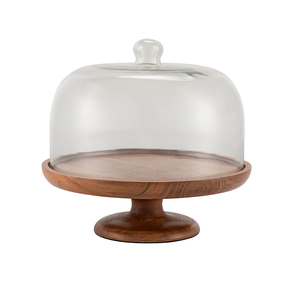 Popular excelente plato de pastel de madera servidor nuevo soporte de pastel de madera boda fiesta cumpleaños artículo decorativo - Product Image 6