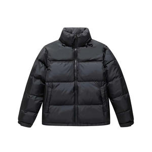 Chaqueta de Invierno Acolchada para Hombre con Cierre Frontal de Lona de Primera Calidad, con Impresión de Logotipo Personalizado, Venta al Por Mayor 2022 - Product Image 1