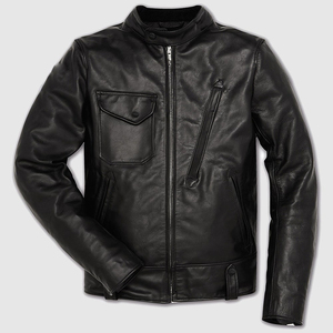 Veste en cuir décontractée pour hommes la plus vendue avec col montant style hiver plusieurs couleurs disponibles au meilleur prix de vente - Product Image 5