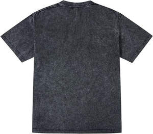 Hip Hop 100% coton surdimensionné lavage à l'acide T-Shirt pour hommes prix de gros lavage à l'acide T-Shirts haute qualité en gros personnalisé - Product Image 2