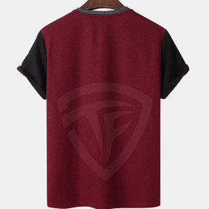 Classic Fit Men T Shirt Crew Neck Design avec Stretch confortable pour un confort décontracté toute la journée - Product Image 2