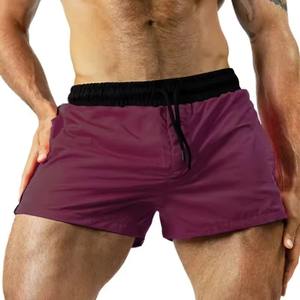 2025 <b>Men's</b> Casual Sportswear <b>Shorts</b> 100% Cotton Breathable Mesh Hip Hop Style Loose <b>Lounge</b> Fitness Pants - Product Image 2