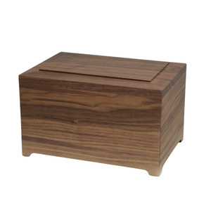 Urne funéraire en bois, finition naturelle, durable, taille adulte - Product Image 2