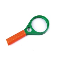 Handheld LED Magnifying Glass with Light for Reading 15X +60D for Seniors & Kids