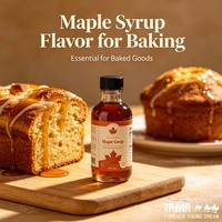 Sirop d'érable concentré Canana, arômes de qualité alimentaire, parfum pour la pâtisserie