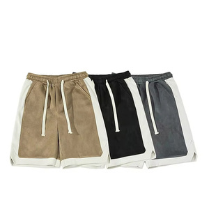 Pantalones cortos de béisbol de primera calidad para hombres y mujeres, pantalones cortos atléticos transpirables que absorben la humedad con bolsillos, pedidos a granel, logotipo personalizado de poliéster - Product Image 1