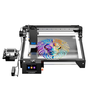 Graveur laser à diode Longer Ray5 40W de type portique avec rail HIWIN et système de contrôle Ruida pour la gravure sur métal, verre et bois - Product Image 1