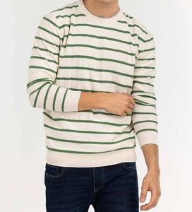 Suéteres de invierno para hombre, suéter informal de manga larga con cuello redondo, suéter de punto de color, la mejor calidad - Product Image 5