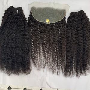 Frontal de encaje de cabello humano sin procesar virgen crudo 8-40 pulgadas 100% cabello humano vietnamita - Product Image 3