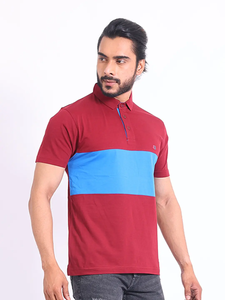 Camiseta de algodón 100% mercerizado Premium para hombre, cómoda y elegante, uso diario, moda elegante para cuello Polo, Media manga - Product Image 4