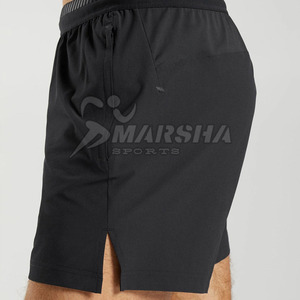 Short de course pour homme le plus vendu – Taille élastique, coton respirant, motif uni, dernier design, prix raisonnable - Product Image 5
