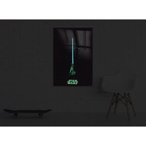 Affiche Star Wars phosphorescente Arme des Jedi Impression numérique sur matériau plastique Bannières de drapeaux - Product Image 3