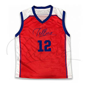 Camiseta de Baloncesto Reversible para Mujer, Diseño Personalizado, Transpirable, de Secado Rápido, Estampada, 100% Poliéster, Nombre del Equipo Personalizable - Product Image 1